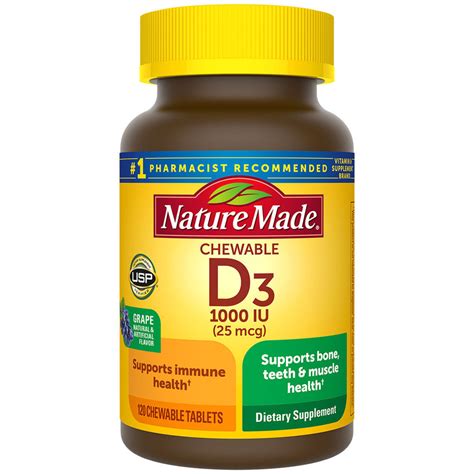 vitamin d supplement 1000 iu